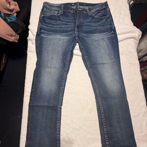 Mason Dark Blue Straight Leg Women's Jeans